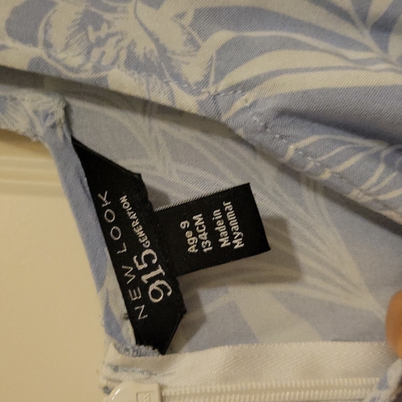 New Look Light Blue Dress - Picture 2 of 3